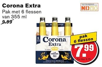 Aanbiedingen Corona extra - Corona - Geldig van 10/08/2016 tot 16/08/2016 bij Hoogvliet