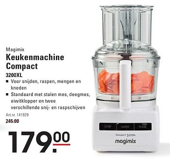 Magimix Magimix keukenmachine compact 3200xl - bij Sligro