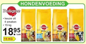 Aanbiedingen Hondenvoeding - Pedigree - Geldig van 15/08/2016 tot 04/09/2016 bij Van Cranenbroek