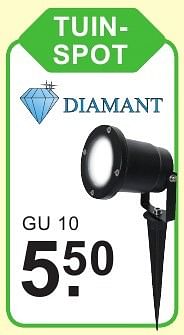 Aanbiedingen Diamant tuinspot - Diamant - Geldig van 15/08/2016 tot 04/09/2016 bij Van Cranenbroek