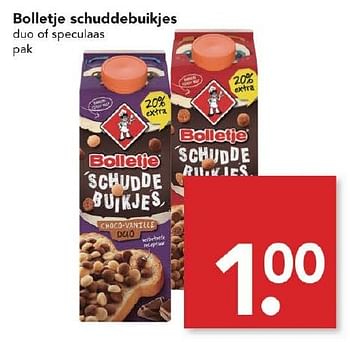 Aanbiedingen Bolletje schuddebuikjes - Bolletje - Geldig van 14/08/2016 tot 20/08/2016 bij Deen Supermarkten