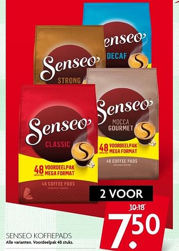 Aanbiedingen Senseo koffiepads - Huismerk - Deka Markt - Geldig van 14/08/2016 tot 20/08/2016 bij Deka Markt