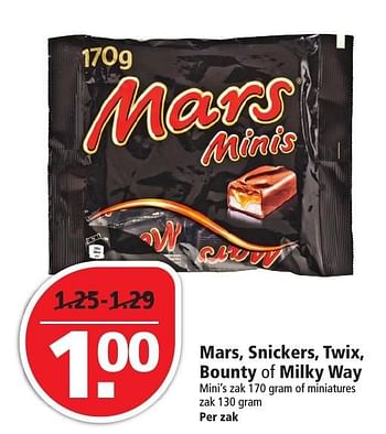 Aanbiedingen Mars, snickers, twix, bounty of milky way - Bounty - Geldig van 14/08/2016 tot 20/08/2016 bij Plus
