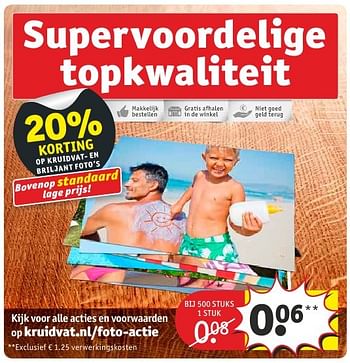 Aanbiedingen Supervoordelige topkwaliteit - Huismerk - Kruidvat - Geldig van 09/08/2016 tot 21/08/2016 bij Kruidvat