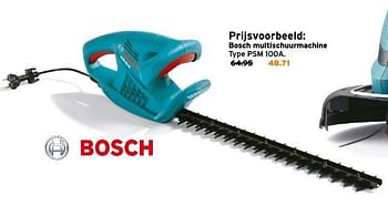 Aanbiedingen Bosch multischuurmachine psm 100a - Bosch - Geldig van 15/08/2016 tot 21/08/2016 bij Gamma