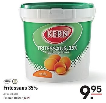 Aanbiedingen Fritessaus 35% - Kern - Geldig van 04/08/2016 tot 22/08/2016 bij Sligro