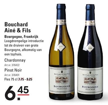 Aanbiedingen Bouchard ainé + fils bourgogne, frankrijk - Rode wijnen - Geldig van 04/08/2016 tot 22/08/2016 bij Sligro