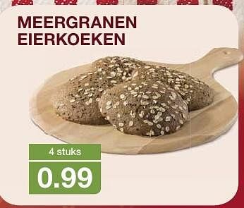 Aanbiedingen Meergranen eierkoeken - Huismerk - Aldi - Geldig van 17/08/2016 tot 23/08/2016 bij Aldi