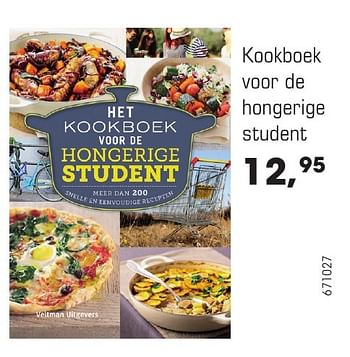 Aanbiedingen Kookboek voor de hongerige student - Huismerk - Multi Bazar - Geldig van 28/08/2016 tot 08/10/2016 bij Multi Bazar