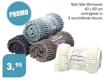 Aanbiedingen Bath mat microvezel - Huismerk - Multi Bazar - Geldig van 28/08/2016 tot 08/10/2016 bij Multi Bazar