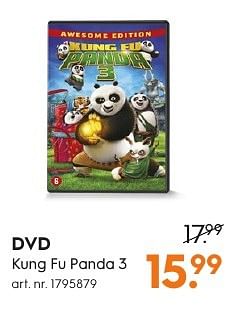 Aanbiedingen Dvd kung fu panda 3 - Kung-fu - Geldig van 15/08/2016 tot 24/08/2016 bij Blokker