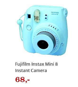 Aanbiedingen Fujifilm instax mini 8 instant camera - Fujifilm - Geldig van 15/08/2016 tot 04/09/2016 bij Bol