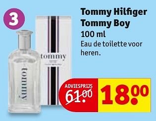 Aanbiedingen Tommy hilfiger tommy boy - Tommy Hilfiger - Geldig van 23/08/2016 tot 28/08/2016 bij Kruidvat