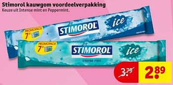 Aanbiedingen Stimorol kauwgom voordeelverpakking - Stimorol - Geldig van 23/08/2016 tot 28/08/2016 bij Kruidvat