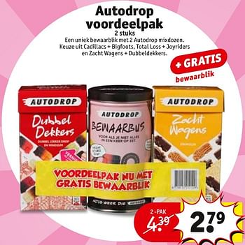 Aanbiedingen Autodrop voordeelpak - Autodrop - Geldig van 23/08/2016 tot 28/08/2016 bij Kruidvat