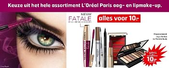 Aanbiedingen Prijsvoorbeeld oogschaduw la palette nude - L'Oreal Paris - Geldig van 23/08/2016 tot 04/09/2016 bij Trekpleister