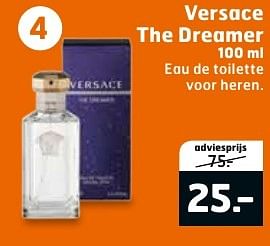 Aanbiedingen Versace the dreamer - Versace - Geldig van 23/08/2016 tot 04/09/2016 bij Trekpleister