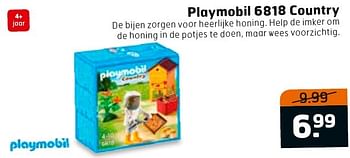 Aanbiedingen Playmobil country - Playmobil - Geldig van 23/08/2016 tot 04/09/2016 bij Trekpleister