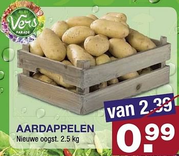 Aanbiedingen Aardappelen - Huismerk - Aldi - Geldig van 24/08/2016 tot 30/08/2016 bij Aldi