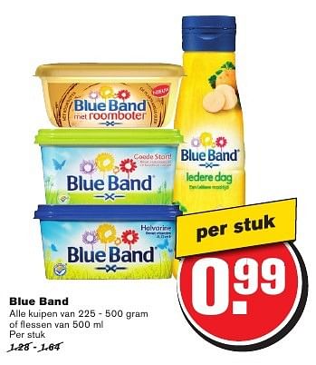 Aanbiedingen Blue band - Blue Band - Geldig van 24/08/2016 tot 30/08/2016 bij Hoogvliet