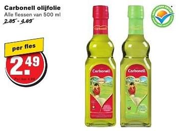 Aanbiedingen Carbonell olijfolie - Carbonell - Geldig van 24/08/2016 tot 30/08/2016 bij Hoogvliet