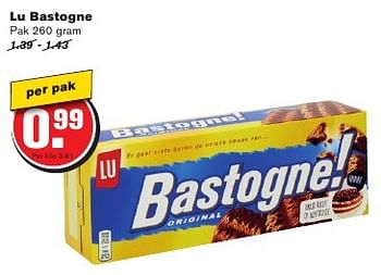 Aanbiedingen Lu bastogne - Lu - Geldig van 24/08/2016 tot 30/08/2016 bij Hoogvliet