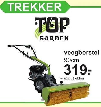 Aanbiedingen Top garden veegborstel - Top Garden - Geldig van 29/08/2016 tot 18/09/2016 bij Van Cranenbroek