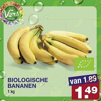 Aanbiedingen Biologische bananen - Huismerk - Aldi - Geldig van 31/08/2016 tot 06/09/2016 bij Aldi