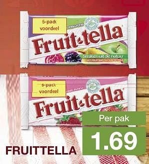 Aanbiedingen Fruittella - Fruittella - Geldig van 02/09/2016 tot 04/09/2016 bij Aldi