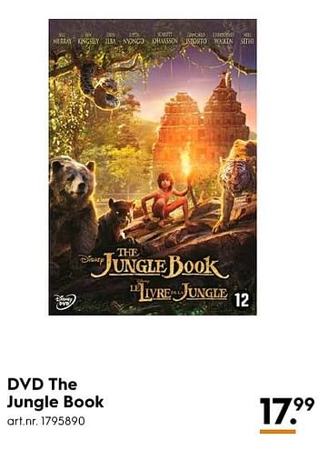 Aanbiedingen Dvd the jungle book - Disney - Geldig van 29/08/2016 tot 07/09/2016 bij Blokker