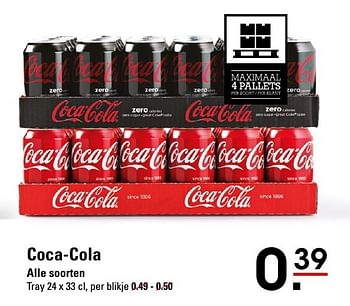 Aanbiedingen Coca-cola - Coca Cola - Geldig van 25/08/2016 tot 12/09/2016 bij Sligro