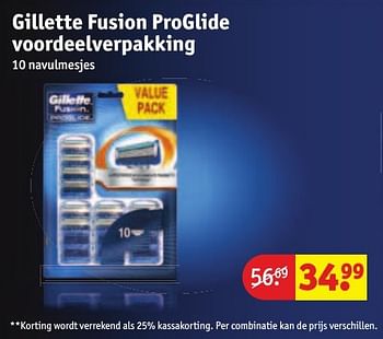 Aanbiedingen Gillette fusion proglide voordeelverpakking - Gillette - Geldig van 30/08/2016 tot 11/09/2016 bij Kruidvat