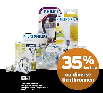 Aanbiedingen Philips gu10 lamp - Philips - Geldig van 05/09/2016 tot 11/09/2016 bij Gamma