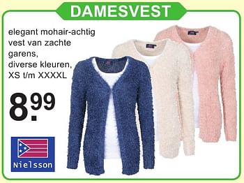 Aanbiedingen Damesvest - Nielsson - Geldig van 12/09/2016 tot 01/10/2016 bij Van Cranenbroek