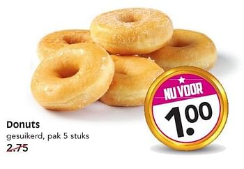 Aanbiedingen Donuts gesuikerd - Huismerk - Em-té - Geldig van 11/09/2016 tot 17/09/2016 bij Em-té