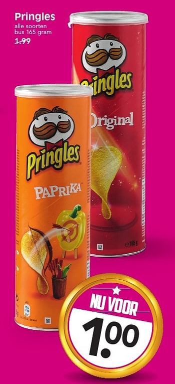 Aanbiedingen Pringles - Pringles - Geldig van 11/09/2016 tot 17/09/2016 bij Em-té