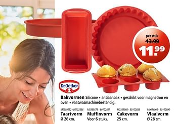 Aanbiedingen Bakvormen - Dr. Oetker - Geldig van 08/09/2016 tot 21/09/2016 bij Marskramer