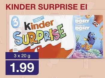 Aanbiedingen Kinder surprise ei - Kinder - Geldig van 14/09/2016 tot 20/09/2016 bij Aldi