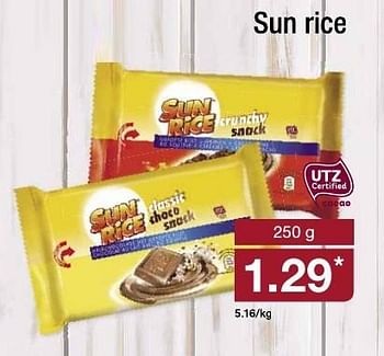 Aanbiedingen Sun rice - Sun Rice - Geldig van 14/09/2016 tot 20/09/2016 bij Aldi