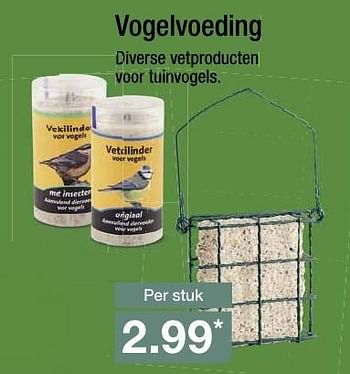 Aanbiedingen Vogelvoeding - Huismerk - Aldi - Geldig van 14/09/2016 tot 20/09/2016 bij Aldi