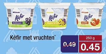 Aanbiedingen Kéfir met vruchten - Milsani - Geldig van 14/09/2016 tot 20/09/2016 bij Aldi