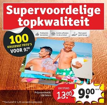 Aanbiedingen Supervoordelige topkwaliteit - Huismerk - Kruidvat - Geldig van 13/09/2016 tot 25/09/2016 bij Kruidvat
