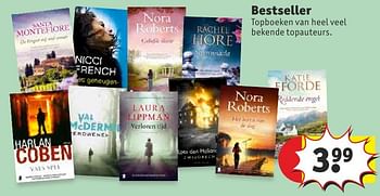 Aanbiedingen Bestseller topboeken van heel veel bekende topauteurs - Huismerk - Kruidvat - Geldig van 13/09/2016 tot 25/09/2016 bij Kruidvat