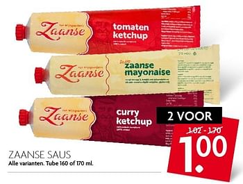 Aanbiedingen Zaanse saus - Zaanse Suas - Geldig van 18/09/2016 tot 24/09/2016 bij Deka Markt