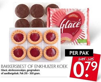 Aanbiedingen Bakkersbest of enkhuizer koek - Huismerk - Deka Markt - Geldig van 18/09/2016 tot 24/09/2016 bij Deka Markt