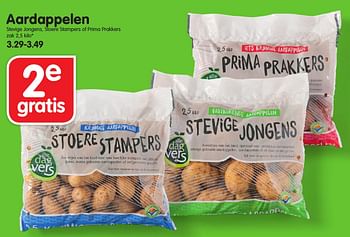 Aanbiedingen Aardappelen stevige jongens, stoere stampers of prima prakkers - Huismerk - Em-té - Geldig van 18/09/2016 tot 24/09/2016 bij Em-té