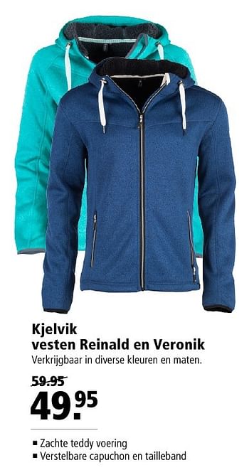 Aanbiedingen Kjelvik vesten reinald en veronik - Kjelvik  - Geldig van 12/09/2016 tot 25/09/2016 bij Welkoop