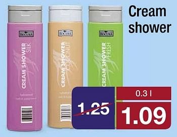 Aanbiedingen Cream shower - Biocura - Geldig van 21/09/2016 tot 27/09/2016 bij Aldi