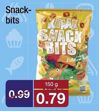 Aanbiedingen Snackbits - Huismerk - Aldi - Geldig van 21/09/2016 tot 27/09/2016 bij Aldi