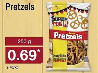 Aanbiedingen Pretzels - Huismerk - Aldi - Geldig van 21/09/2016 tot 27/09/2016 bij Aldi